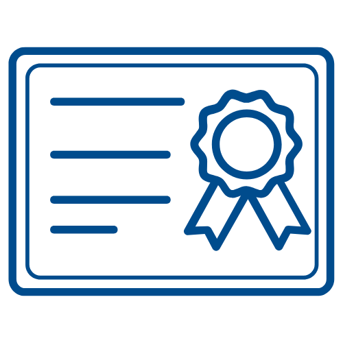 Icona installazione certificata ISO 9001